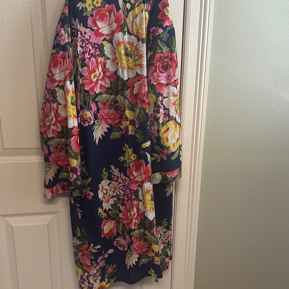 Floral Women's Robe - Picture 5 of 10